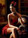 Fabian Perez Fabian Perez Linda in Red